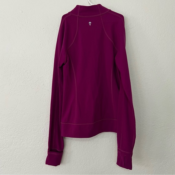 Ivivva By Lululemon Zip Long Sleeve Perfect Your Practice Jacket Girls Size 14 - Picture 4 of 9